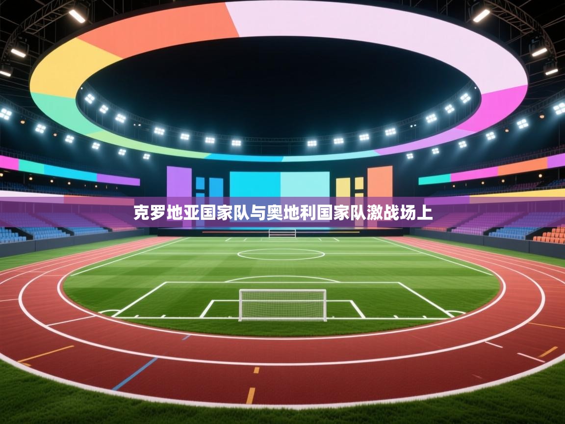 克罗地亚国家队与奥地利国家队激战场上 第1张